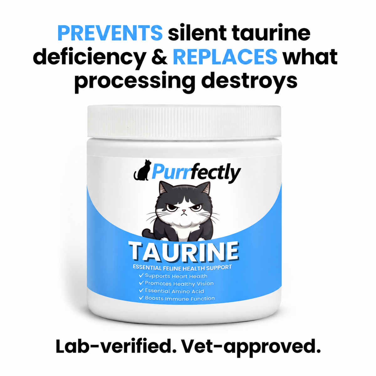 Purrfectly Taurine Supplement